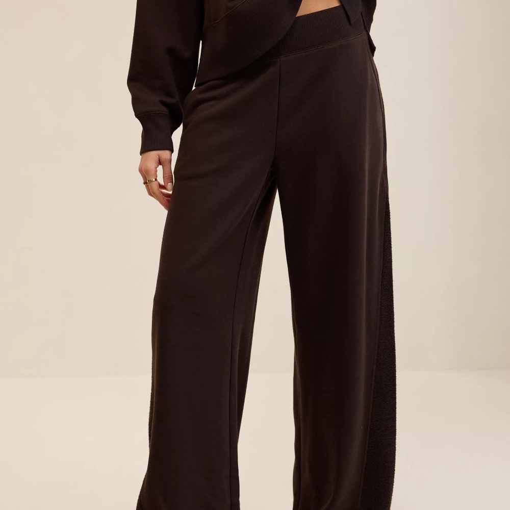 NWT Aerie Apres-Chill Trouser in Deep Earth- Small